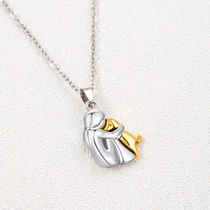 Pawfect Embrace Pendant Necklace