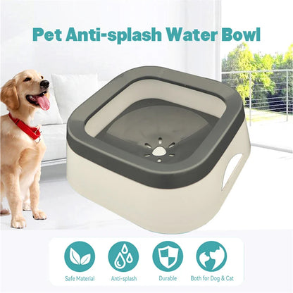 SipSavvy IV Splash-Free Pet Hydration Bowl