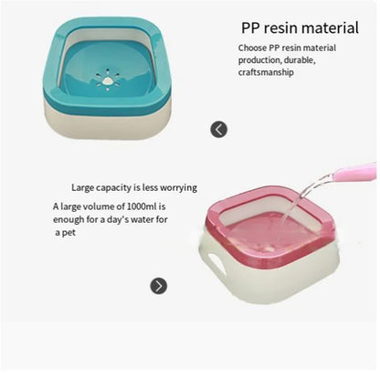 SipSavvy IV Splash-Free Pet Hydration Bowl