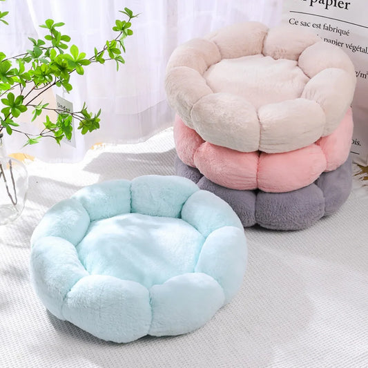 BloomNest Plush Pet Bed