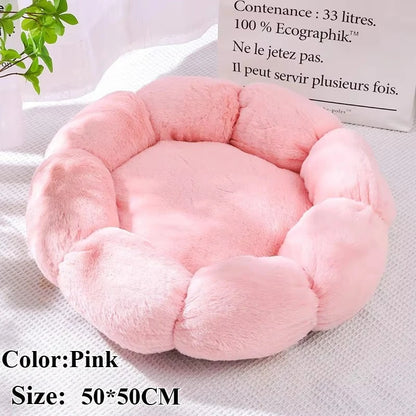 BloomNest Plush Pet Bed