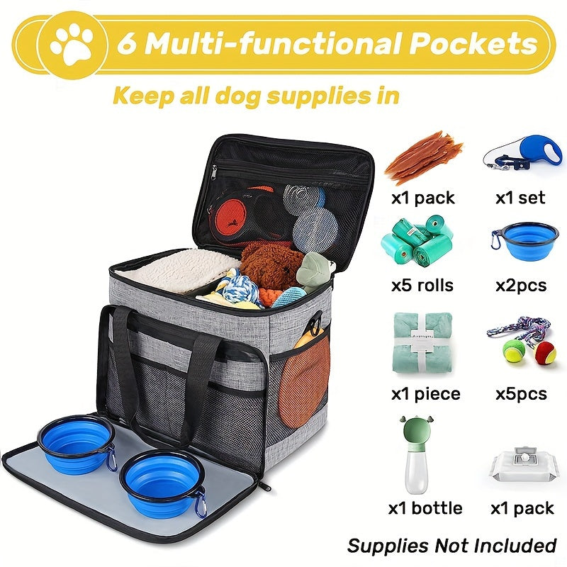 Pack & Woof Ultimate Dog Travel Kit