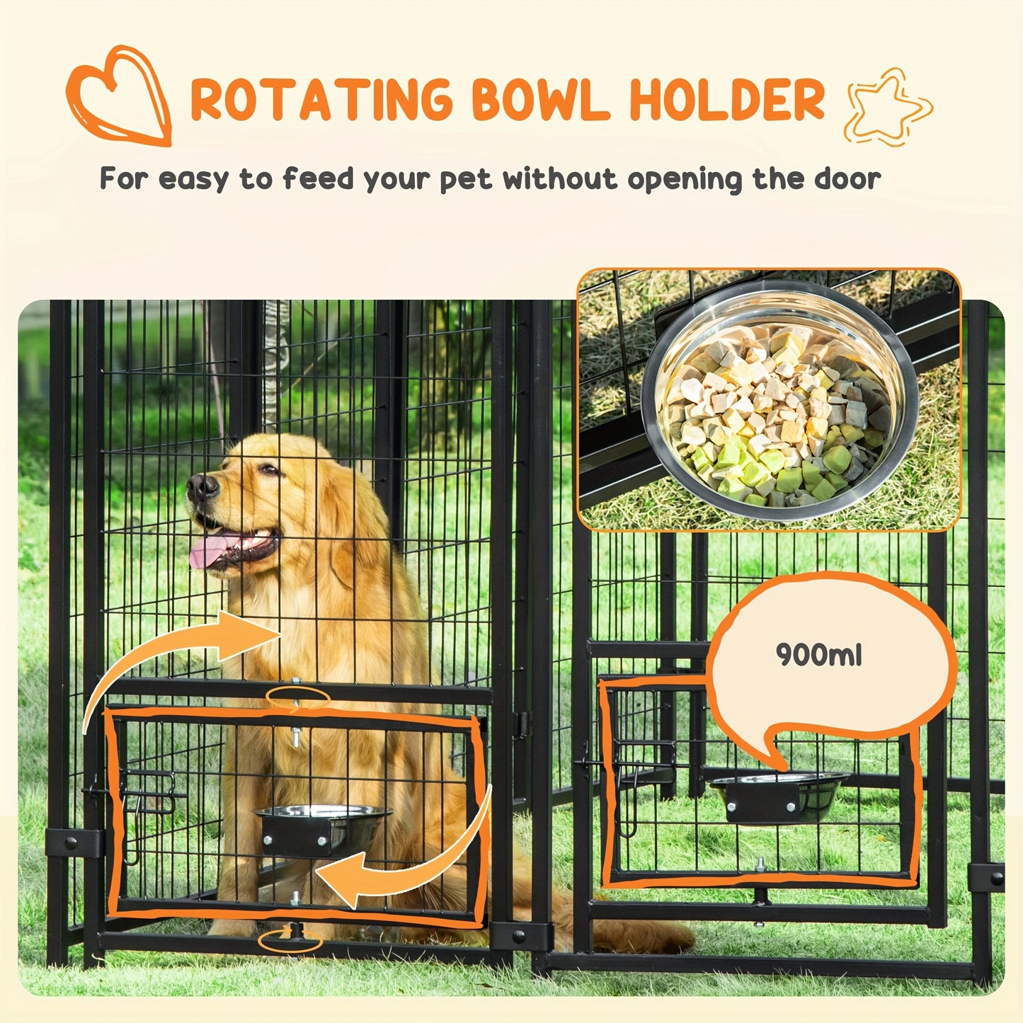 K9 Kastle Elite Outdoor Kennel