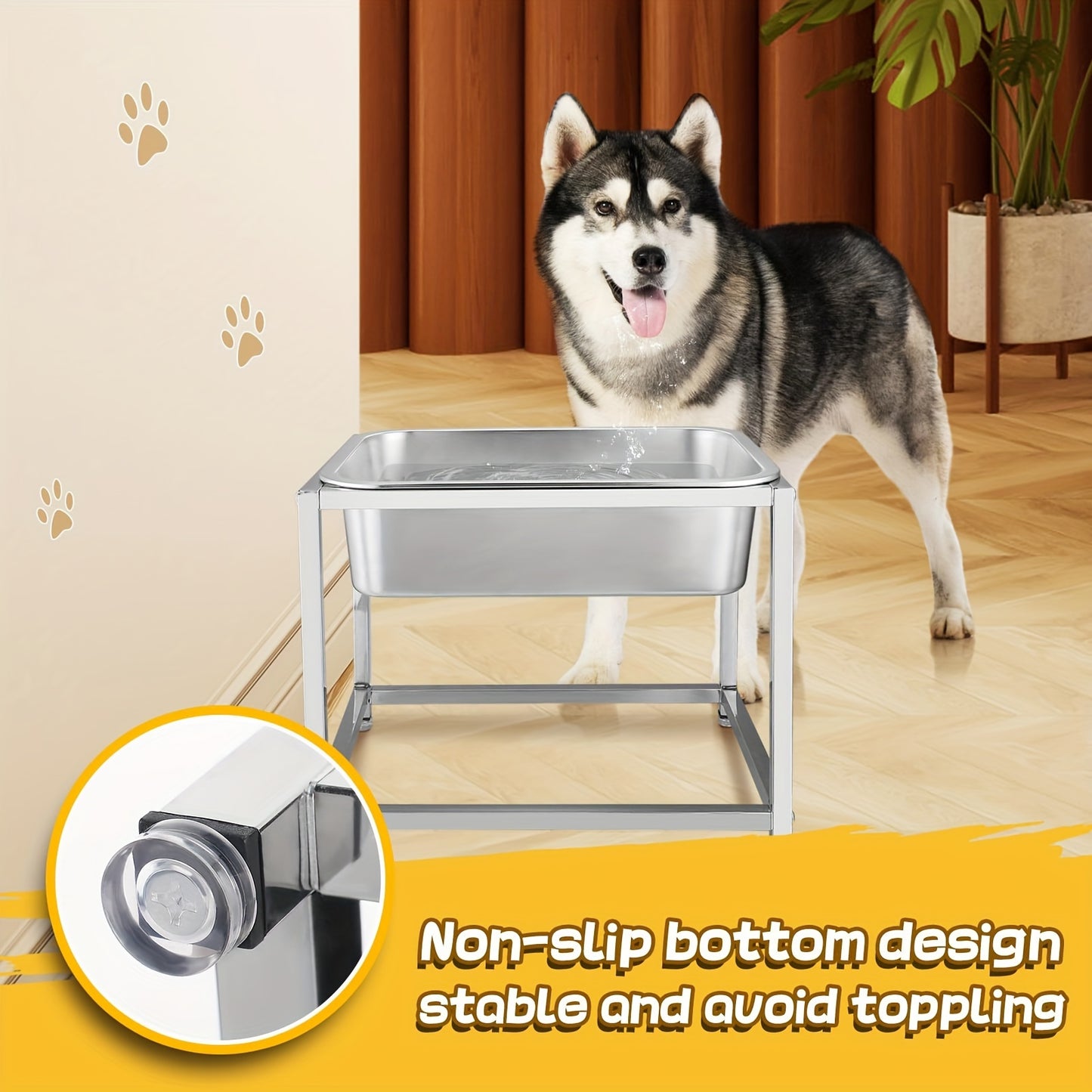 HydraHound Adjustable Water Bowl Station