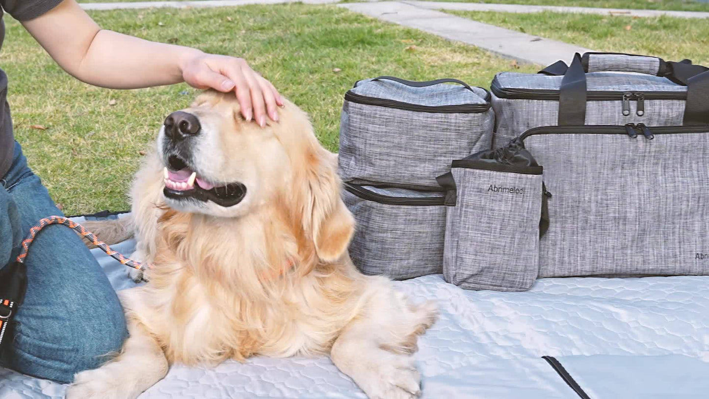Pack & Woof Ultimate Dog Travel Kit