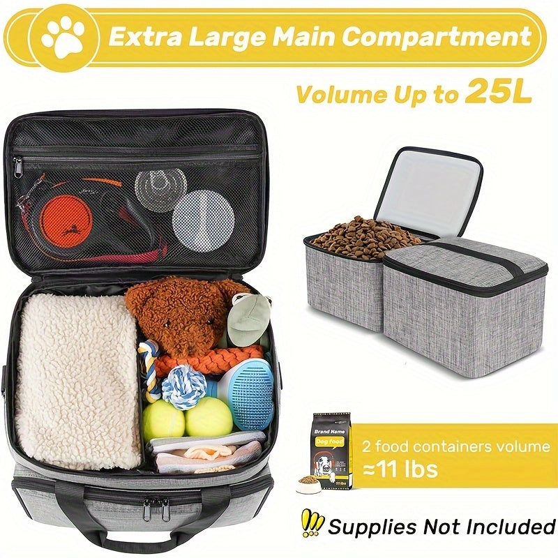 Pack & Woof Ultimate Dog Travel Kit