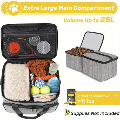 Pack & Woof Ultimate Dog Travel Kit