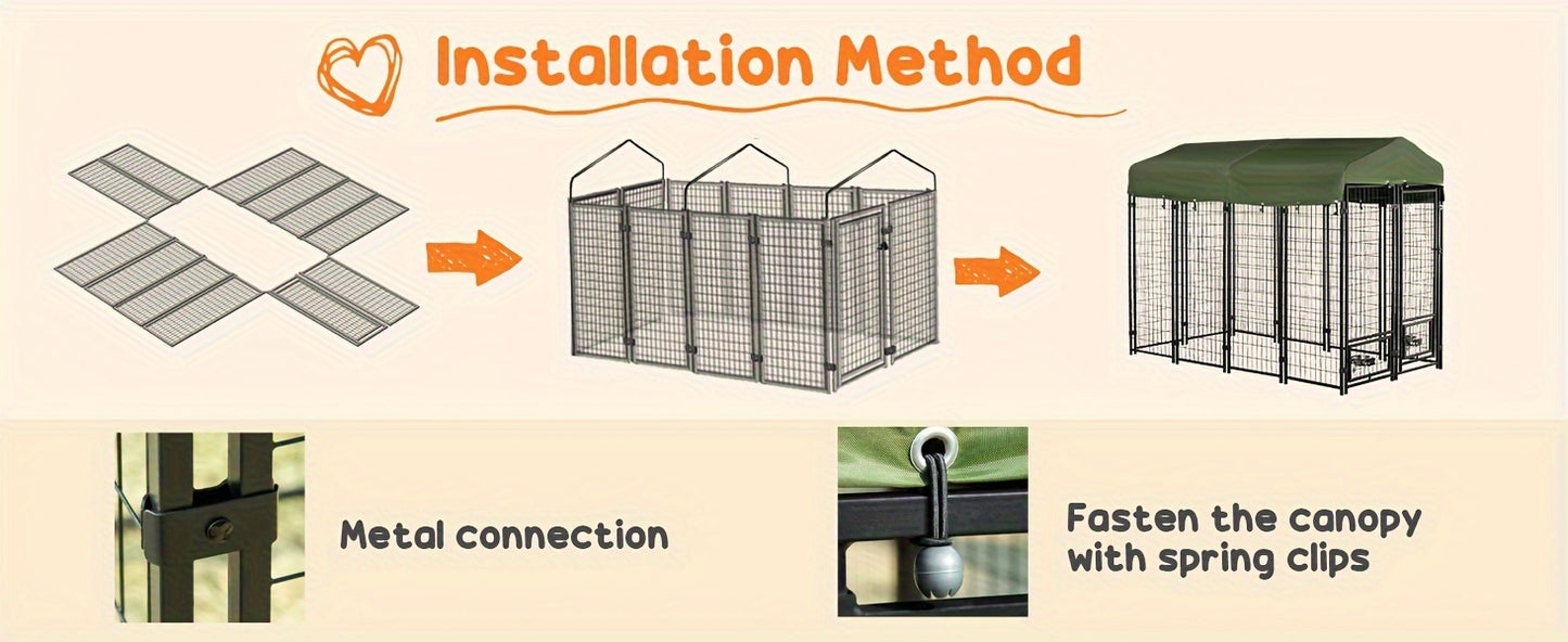 K9 Kastle Elite Outdoor Kennel